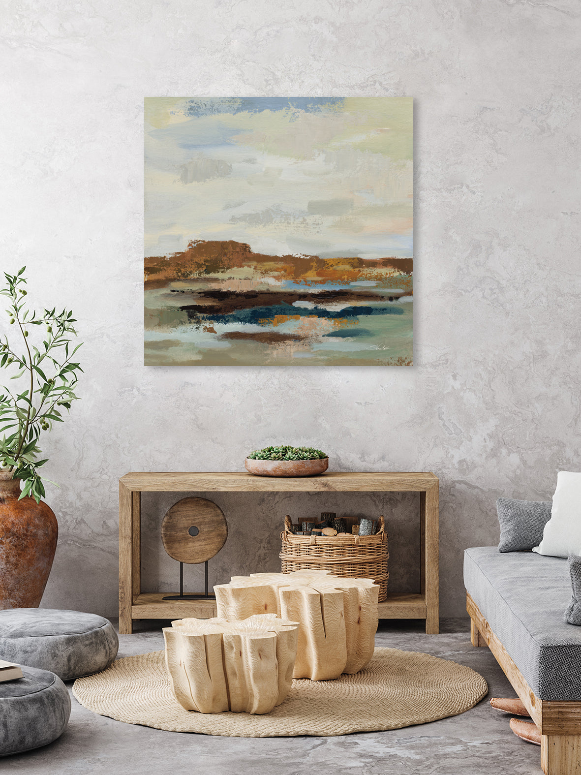 American West I by Silvia Vassileva on GIANT ART - abstract