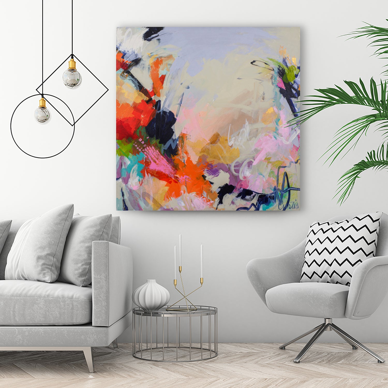 Abstract Forms by Joan Curtis on GIANT ART - blue abstracts