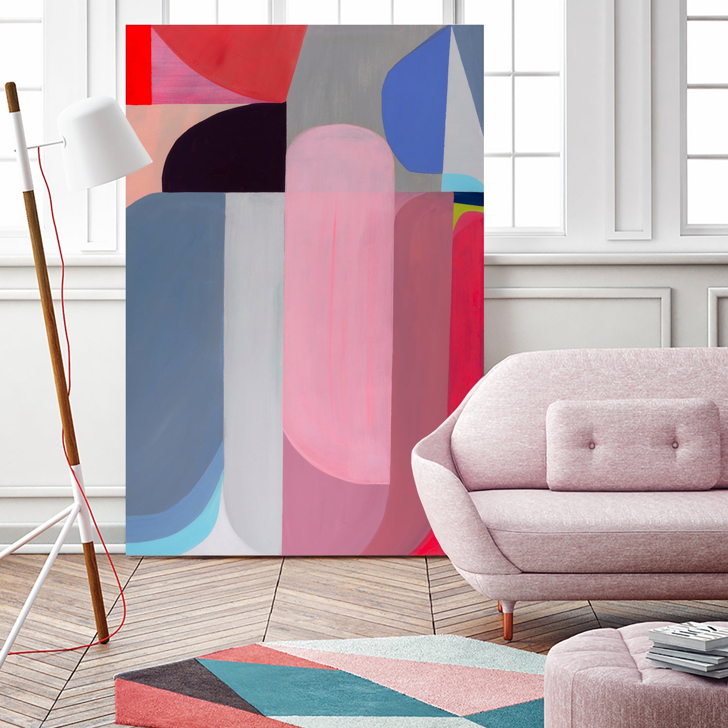 Traumerei by Marion Griese on GIANT ART - pink abstract