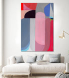 Traumerei by Marion Griese on GIANT ART - pink abstract