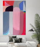 Traumerei by Marion Griese on GIANT ART - pink abstract