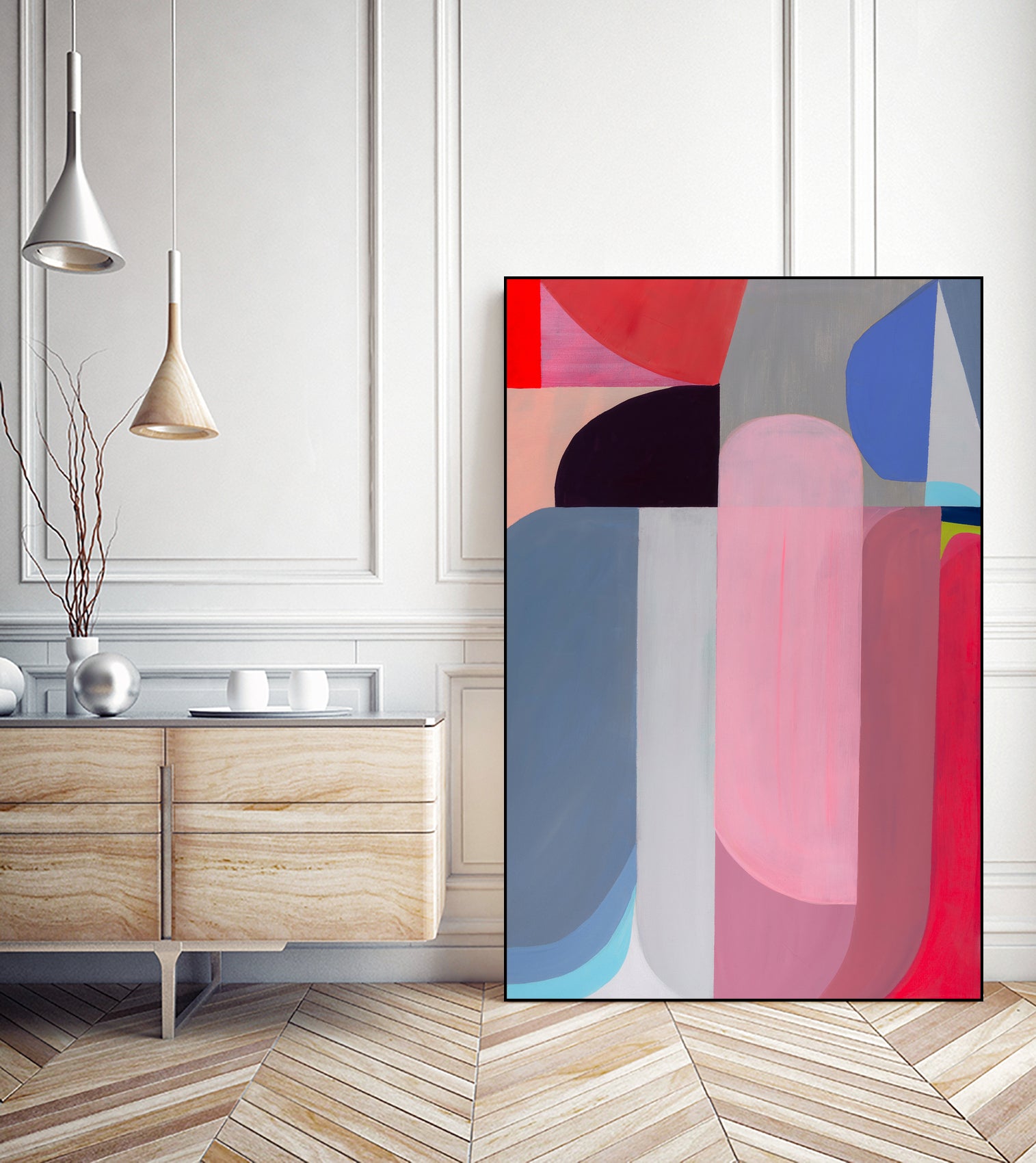 Traumerei by Marion Griese on GIANT ART - pink abstract