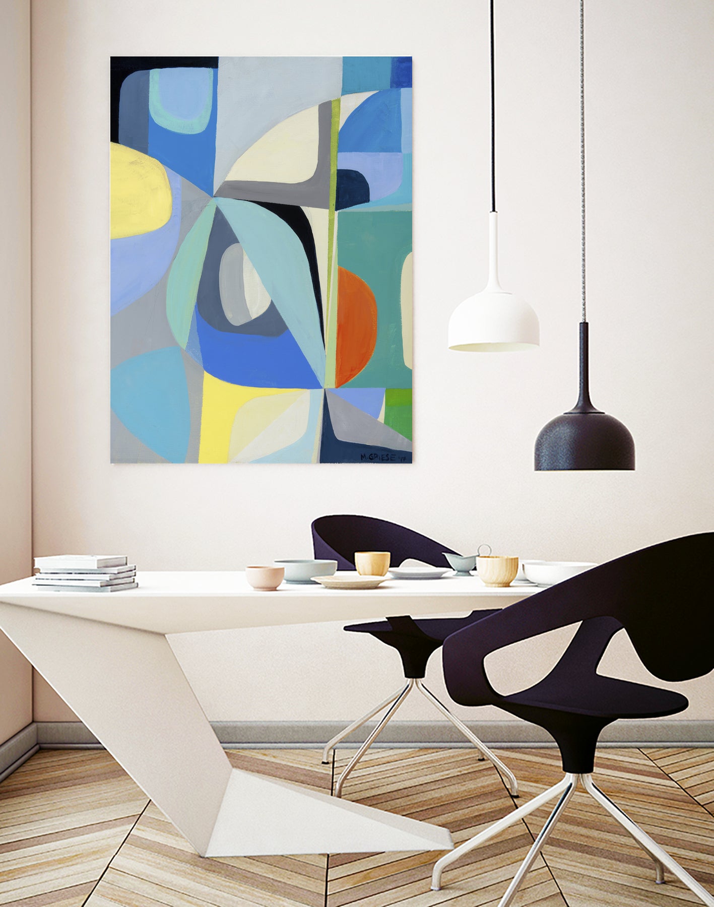 Window of Peace by Marion Griese on GIANT ART - orange abstract