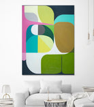 Journey by Marion Griese on GIANT ART - green abstract