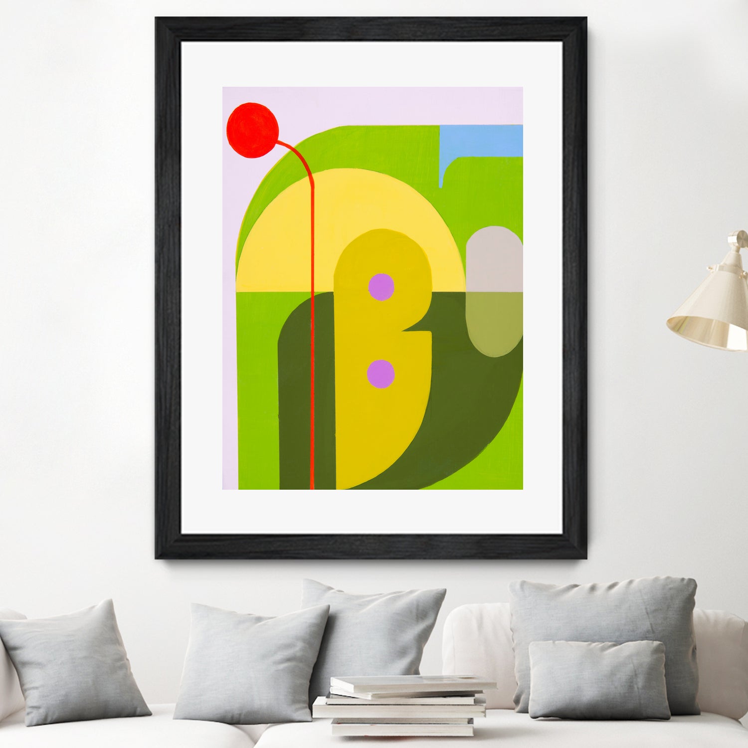 Running Towards the Sun 7  by Marion Griese on GIANT ART - yellow abstract