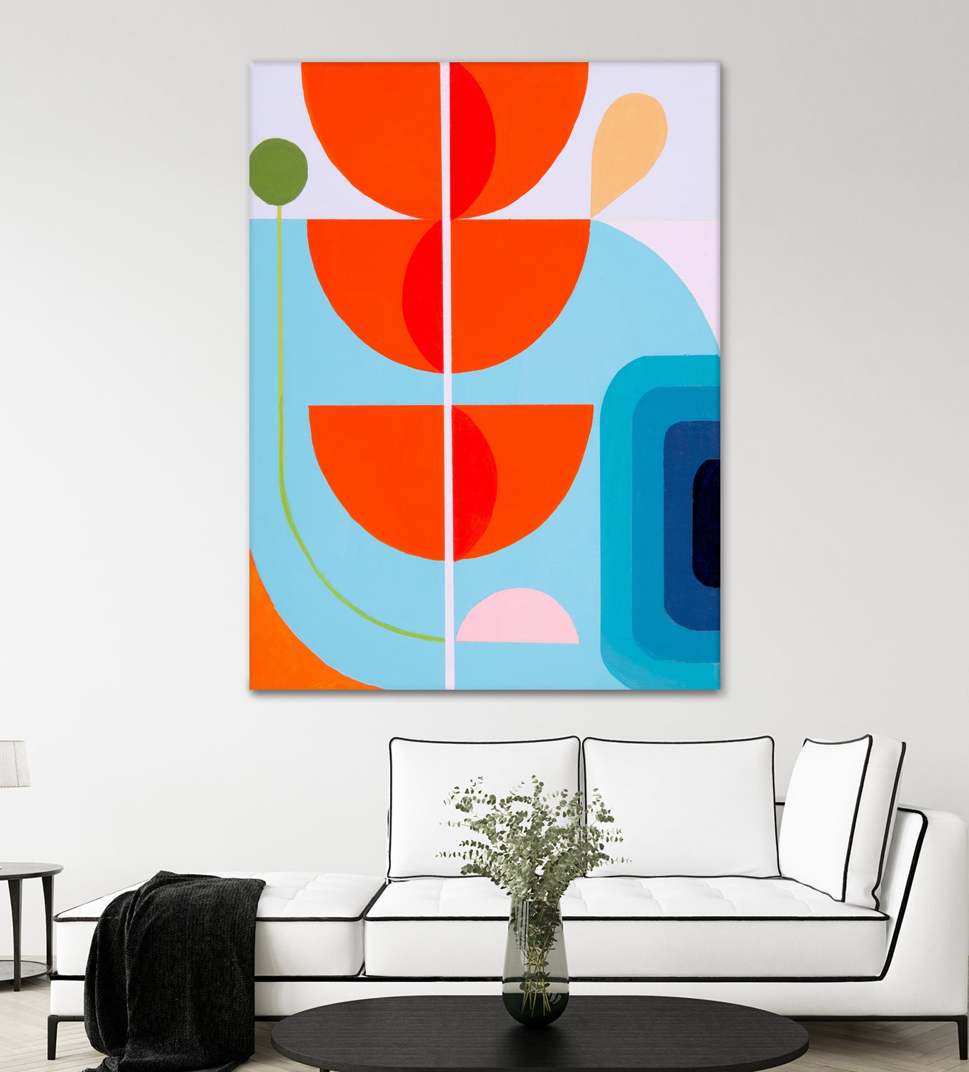 Running Towards the Sun 10 by Marion Griese on GIANT ART - orange abstract