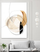 Graphical  Shapes 4 by Design Fabrikken  on GIANT ART - black abstract