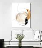 Graphical  Shapes 4 by Design Fabrikken  on GIANT ART - black abstract