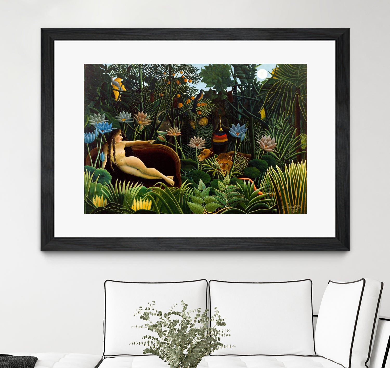 The Dream, 1910 by Henri Rousseau on GIANT ART - multi figurative