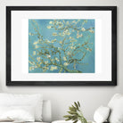 Almond Blossoms, 1890 by Vincent Blossoms, 1890 on GIANT ART - blue botanical blossoms