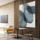 Blue Reverie II by Jacob Q on GIANT ART - blue shapes cloud dancer 