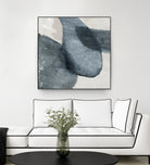 Blue Reverie II by Jacob Q on GIANT ART - blue shapes cloud dancer 