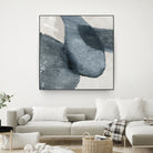 Blue Reverie II by Jacob Q on GIANT ART - blue shapes cloud dancer 