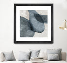 Blue Reverie II by Jacob Q on GIANT ART - blue shapes cloud dancer 