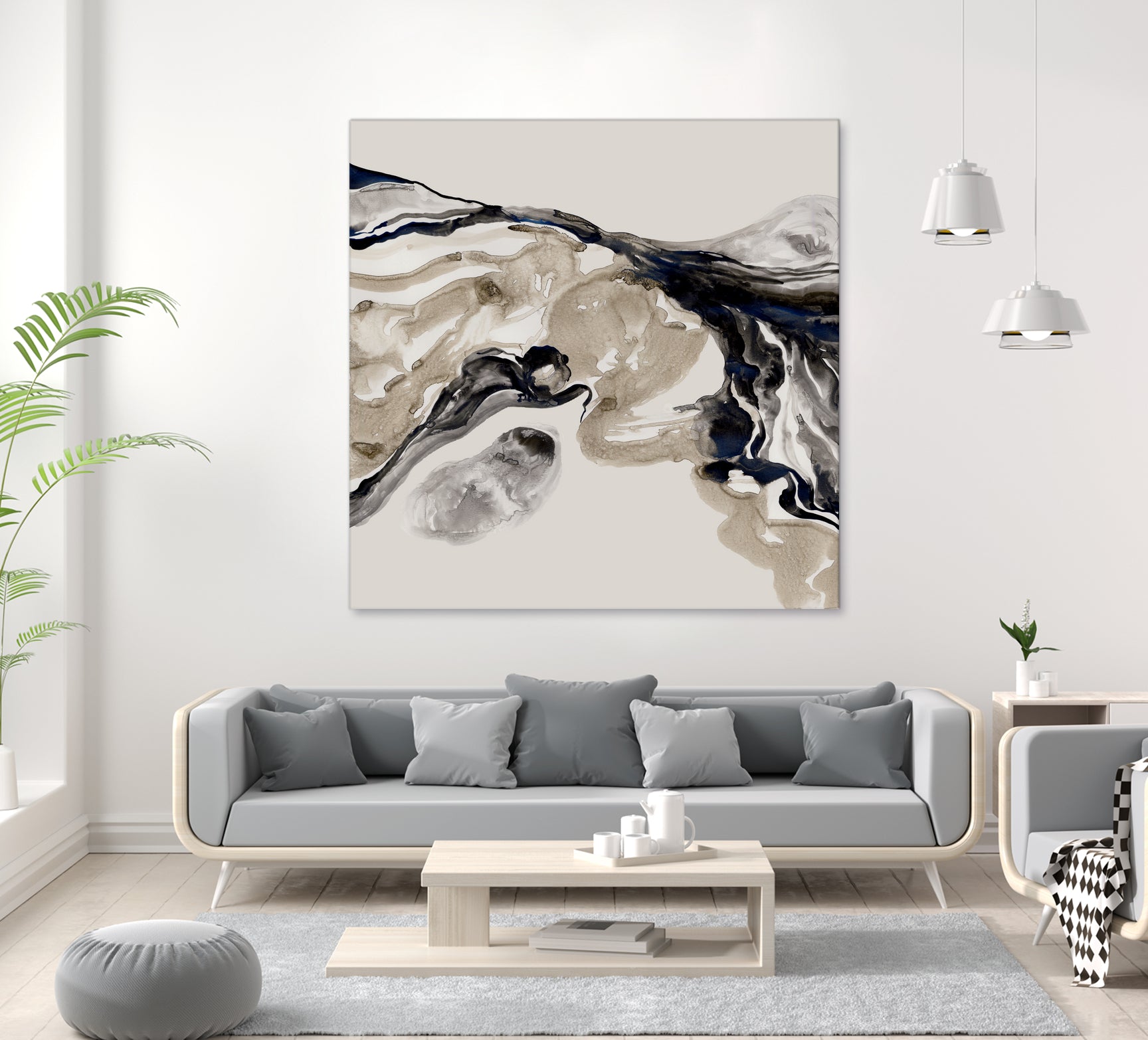 Flowing In Motion II by Lera on GIANT ART