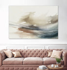 Gentle Abstractions  by Pi Studio  on GIANT ART - brown cloud dancer 