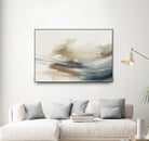 Gentle Abstractions  by Pi Studio  on GIANT ART - brown cloud dancer 