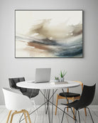 Gentle Abstractions  by Pi Studio  on GIANT ART - brown cloud dancer 