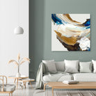 Crashing Blue by Pi Studio on GIANT ART - blue