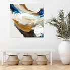 Crashing Blue by Pi Studio on GIANT ART - blue