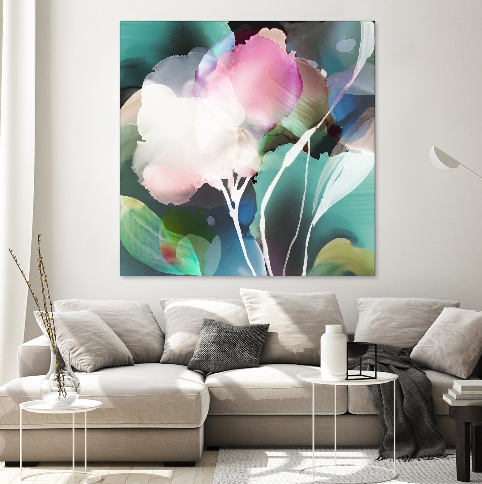 Early Spring Bloom II by PI Studio 2022 on GIANT ART - pink botanical flower