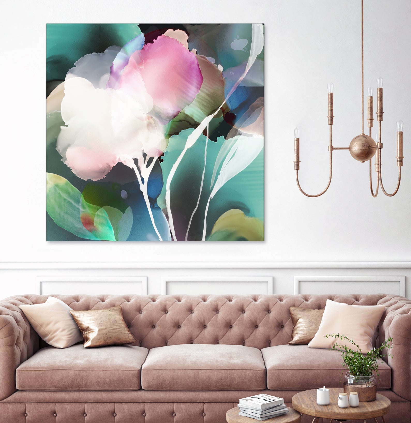Early Spring Bloom II by PI Studio 2022 on GIANT ART - pink botanical flower