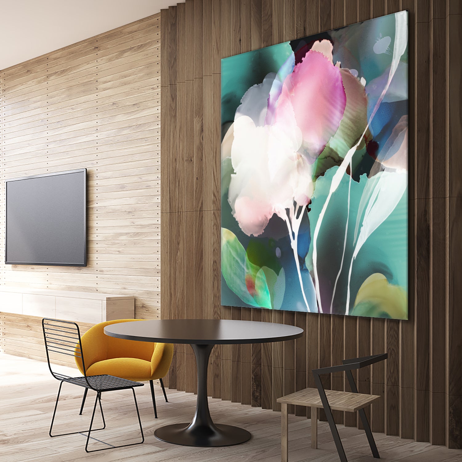 Early Spring Bloom II by PI Studio 2022 on GIANT ART - pink botanical flower
