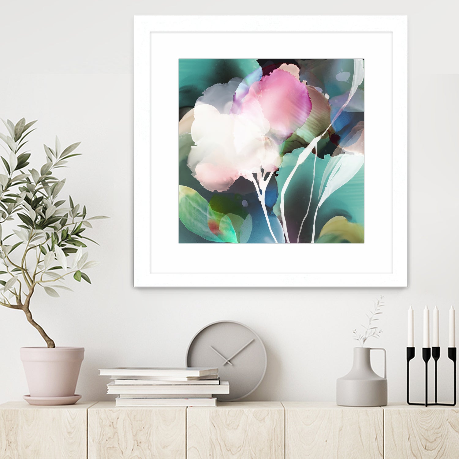 Early Spring Bloom II by PI Studio 2022 on GIANT ART - pink botanical flower