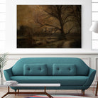 Old tree by Nel Talen on GIANT ART - forest mood forest