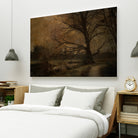 Old tree by Nel Talen on GIANT ART - forest mood forest