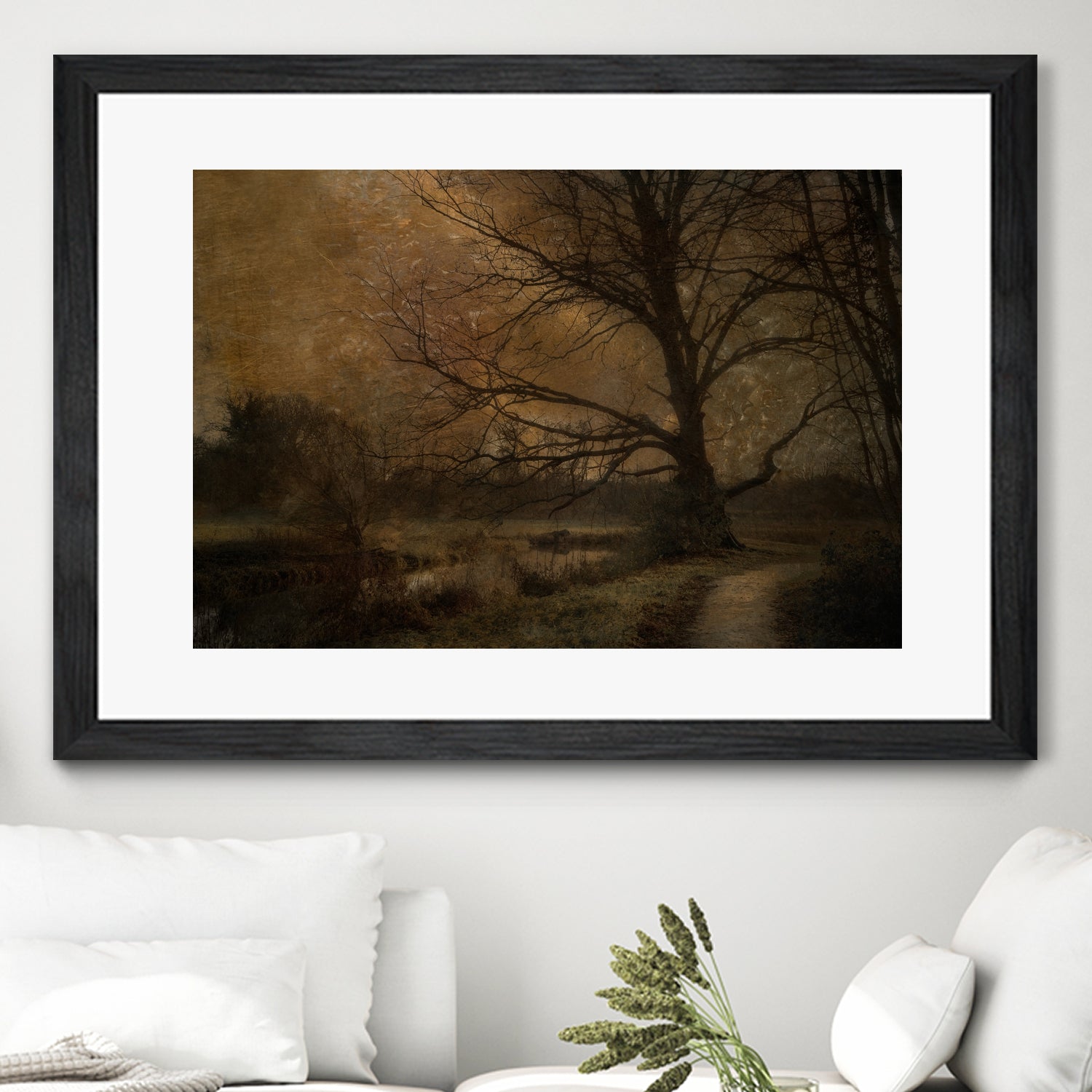 Old tree by Nel Talen on GIANT ART - forest mood forest