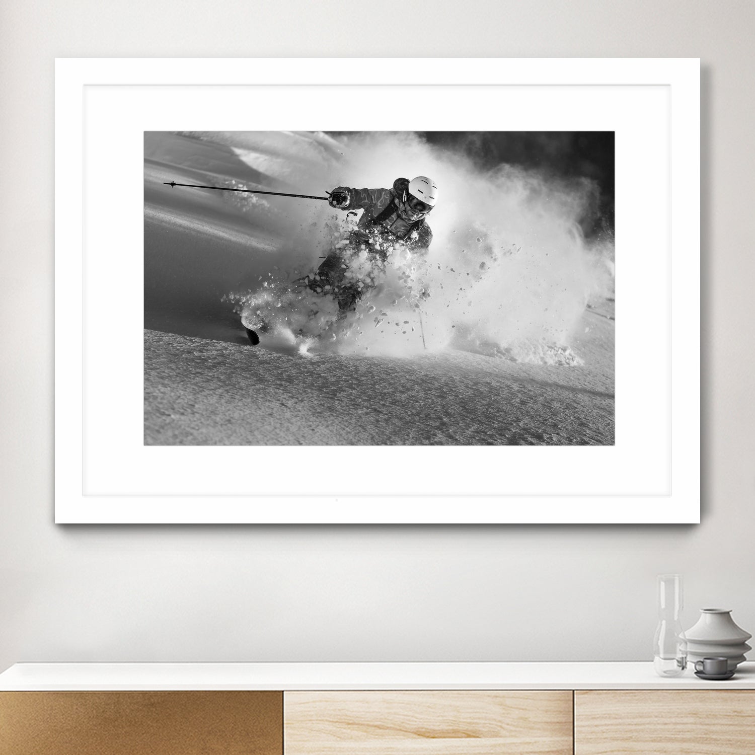 Go for it  by Sandi on GIANT ART - black and white  photography