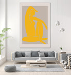 Yellow Figure by Pictufy on GIANT ART - figurative woman