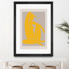 Yellow Figure by Pictufy on GIANT ART - figurative woman