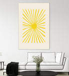 The Sun by Pictufy on GIANT ART - geometric sun