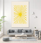 The Sun by Pictufy on GIANT ART - geometric sun