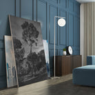 Arbores  by Pepa on GIANT ART - black botanical framed canvas