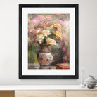 Still life with flowers by Andrey on GIANT ART - pink botanical flowers