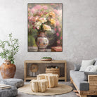 Still life with flowers by Andrey on GIANT ART - pink botanical flowers