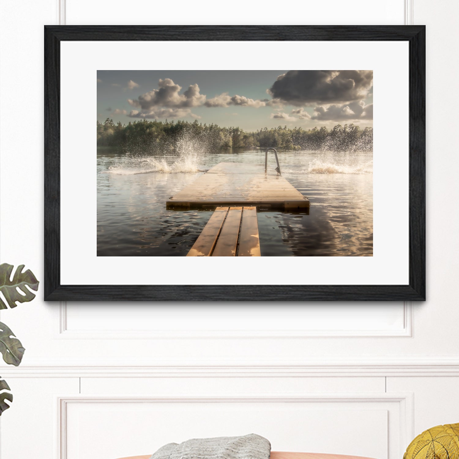 The diving board by Stephanie Kleimann on GIANT ART - landscape cloud