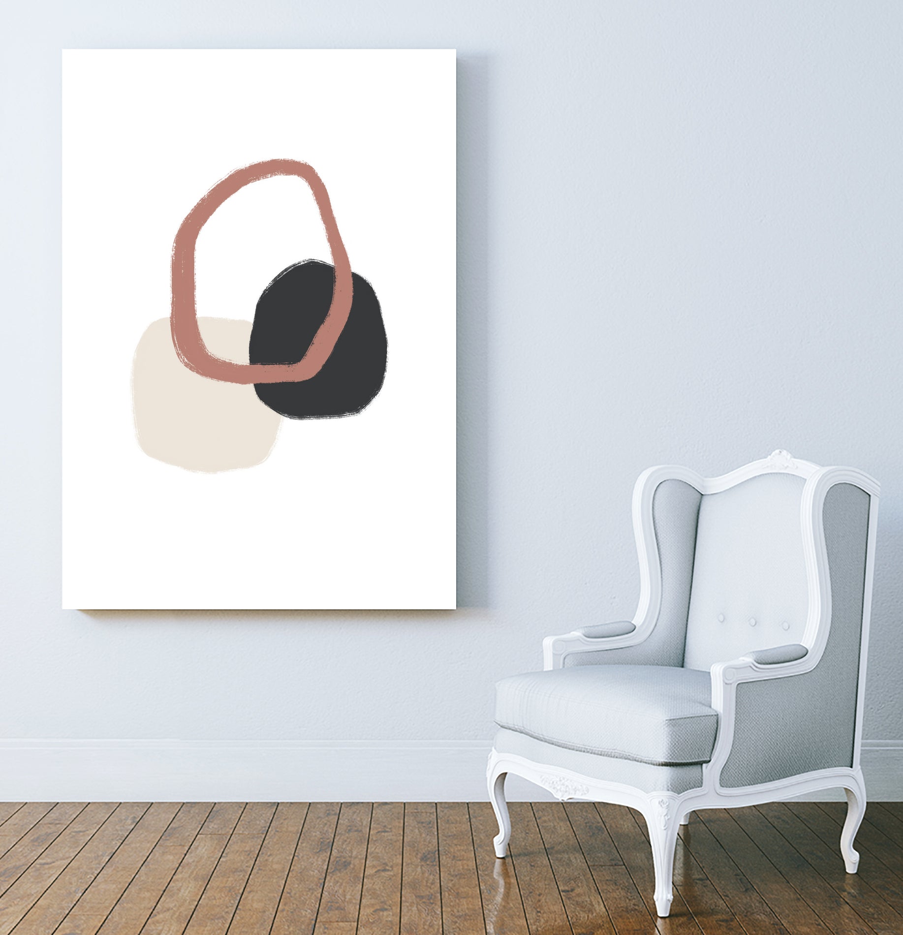 Three Stones - Together by uplusmestudio on GIANT ART - illustration shapes