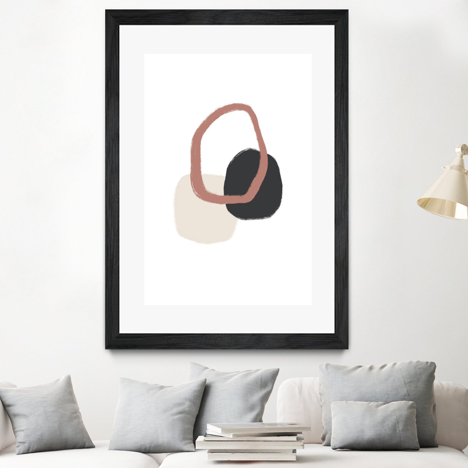 Three Stones - Together by uplusmestudio on GIANT ART - illustration shapes