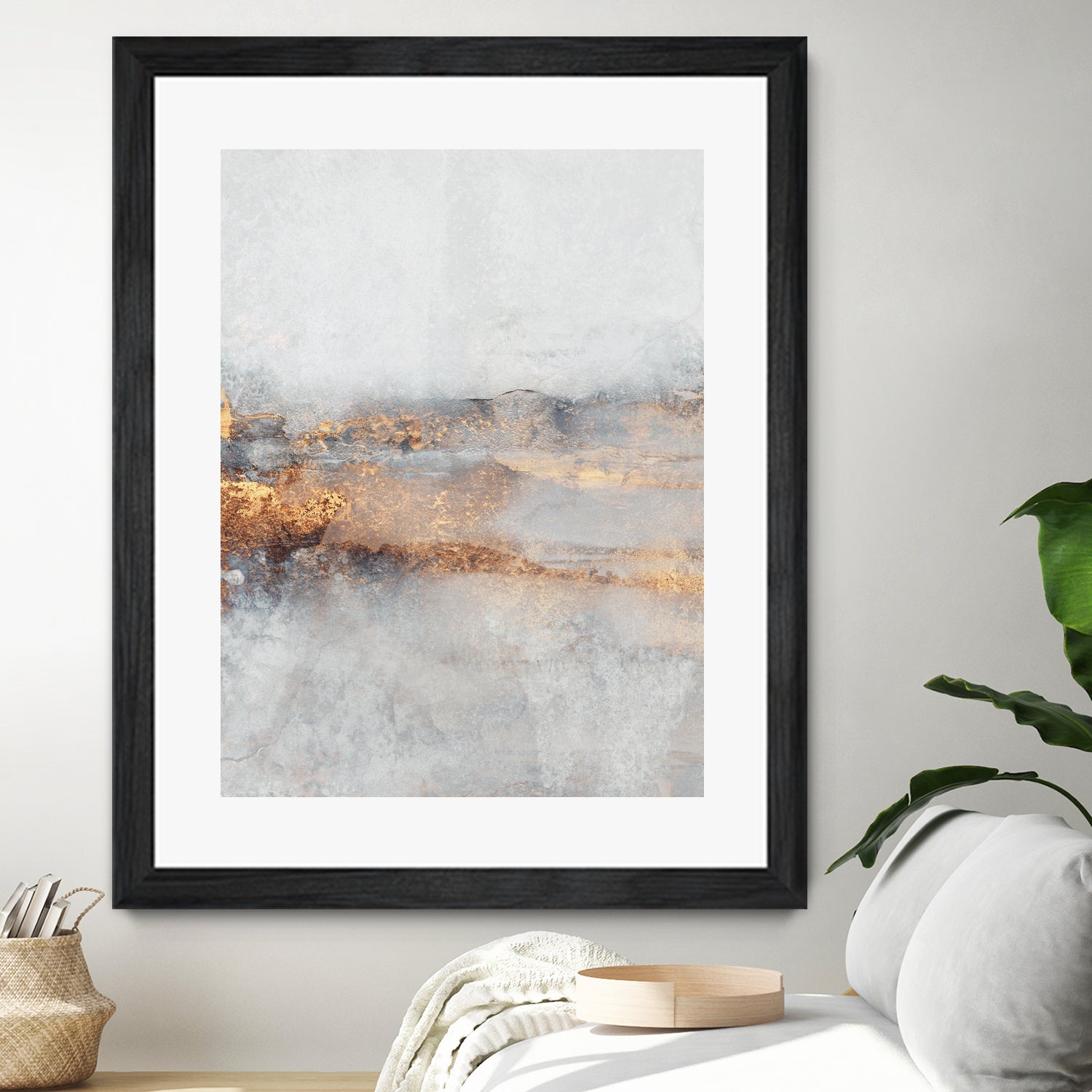 Fog by Elisabeth on GIANT ART - illustration gold