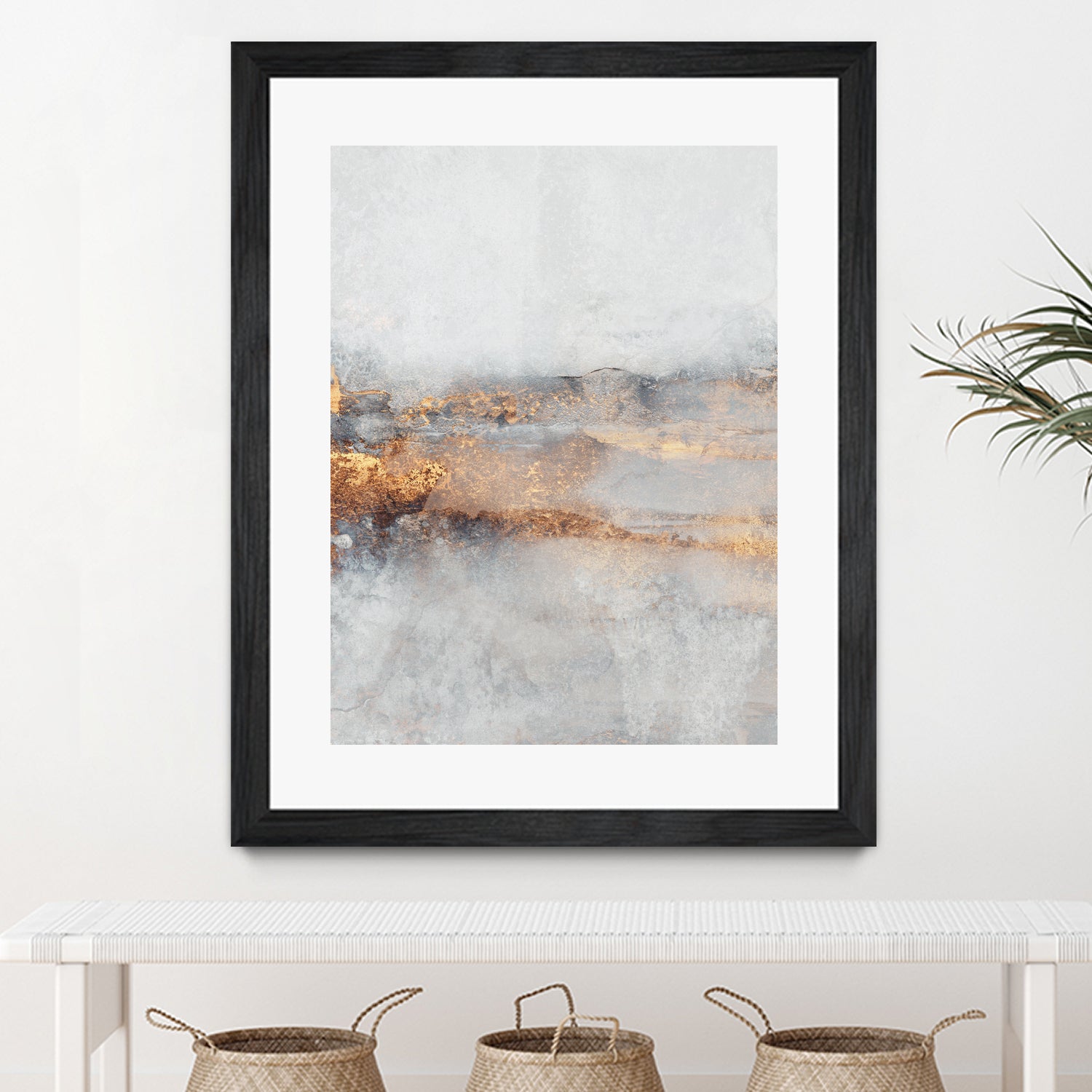 Fog by Elisabeth on GIANT ART - illustration gold