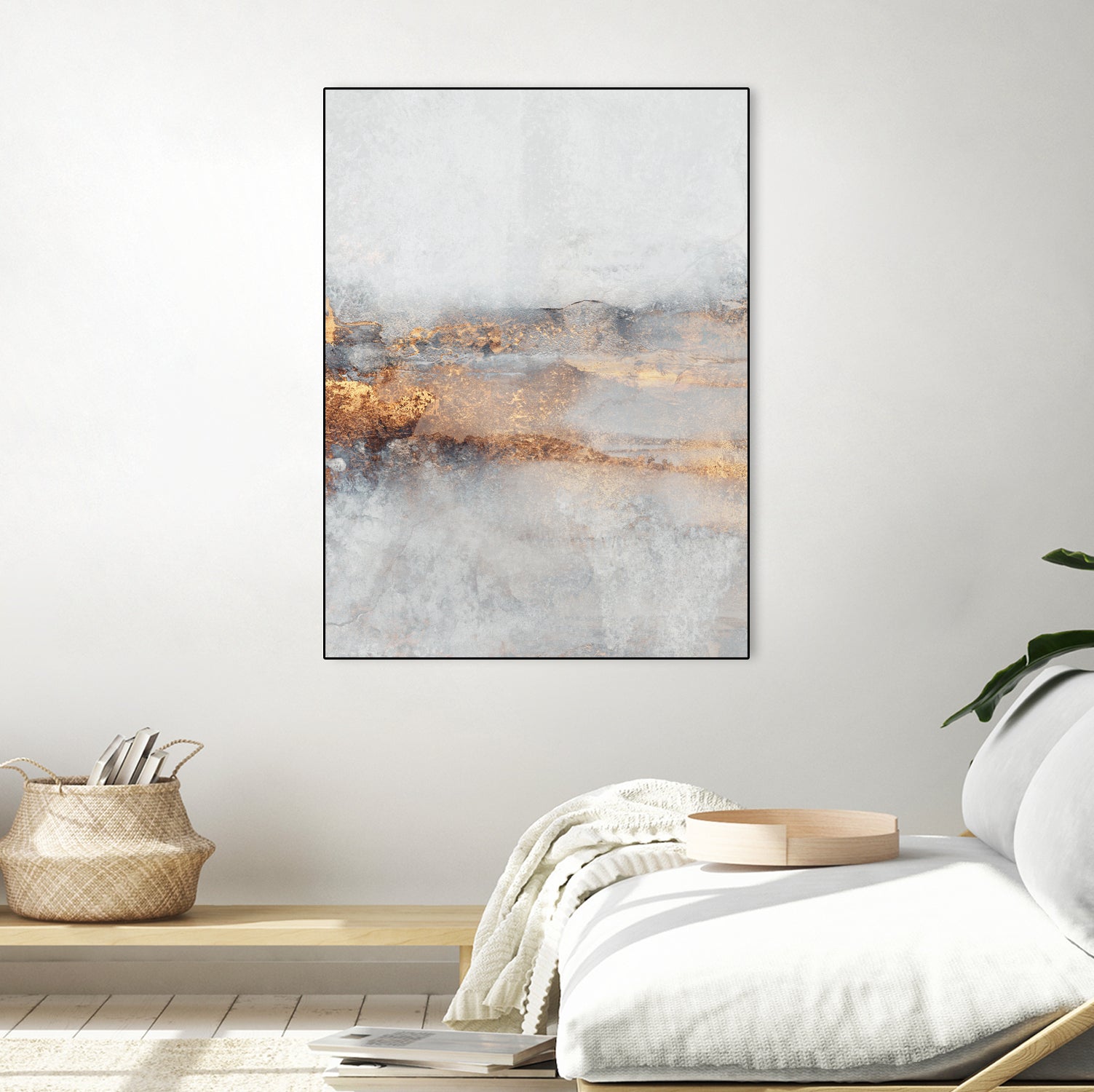 Fog by Elisabeth on GIANT ART - illustration gold