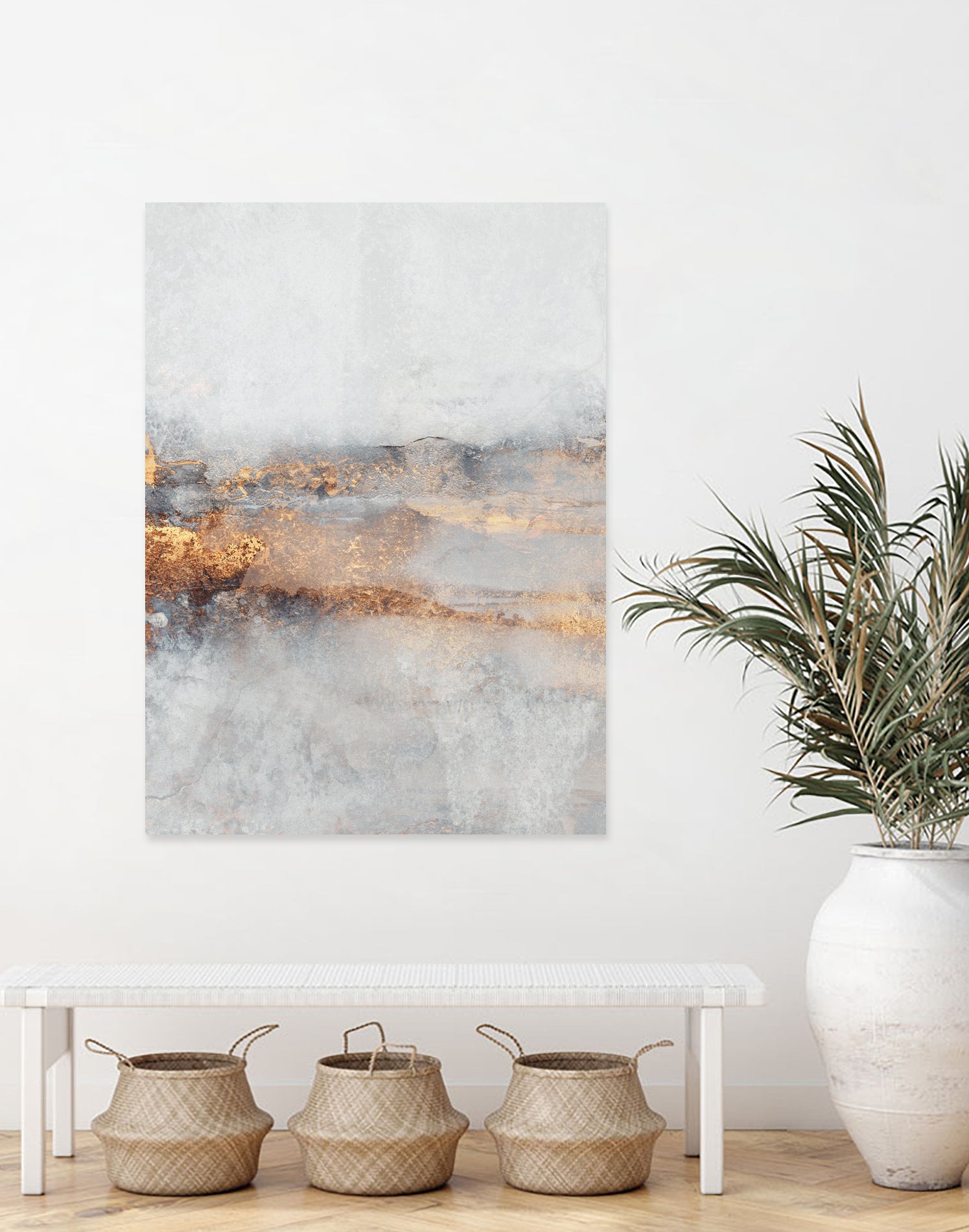 Fog by Elisabeth on GIANT ART - illustration gold