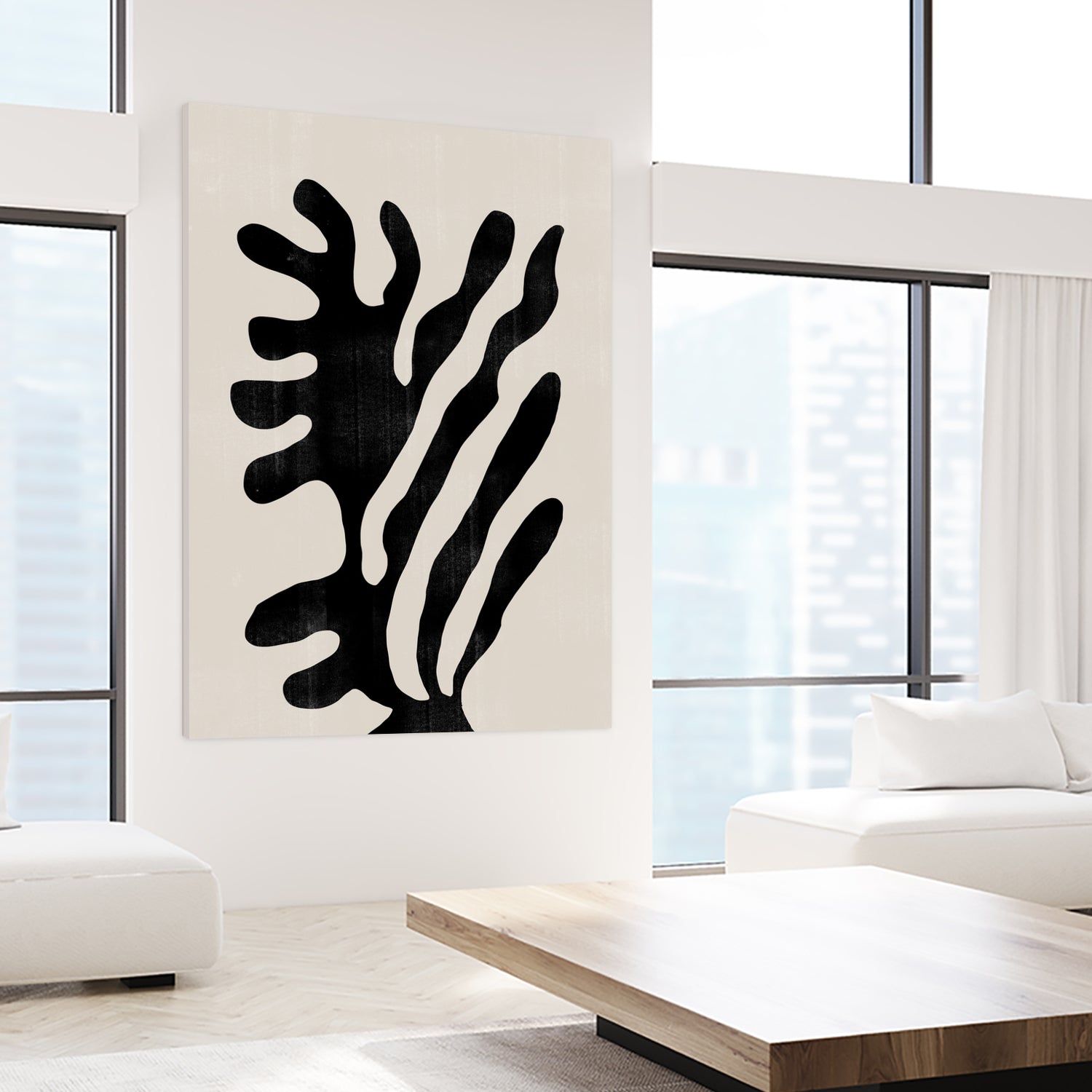 Silhouette Flow by THE MIUUS STUDIO on GIANT ART - abstract modern-art-decor