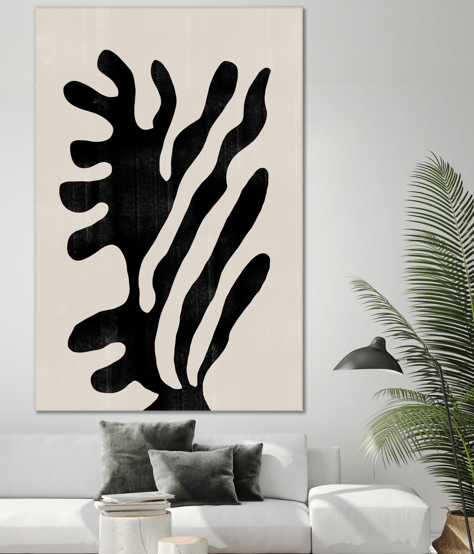 Silhouette Flow by THE MIUUS STUDIO on GIANT ART - abstract modern-art-decor