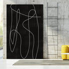 Abstract Line No2. by THE MIUUS STUDIO on GIANT ART - line art line art