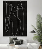 Abstract Line No2. by THE MIUUS STUDIO on GIANT ART - line art line art